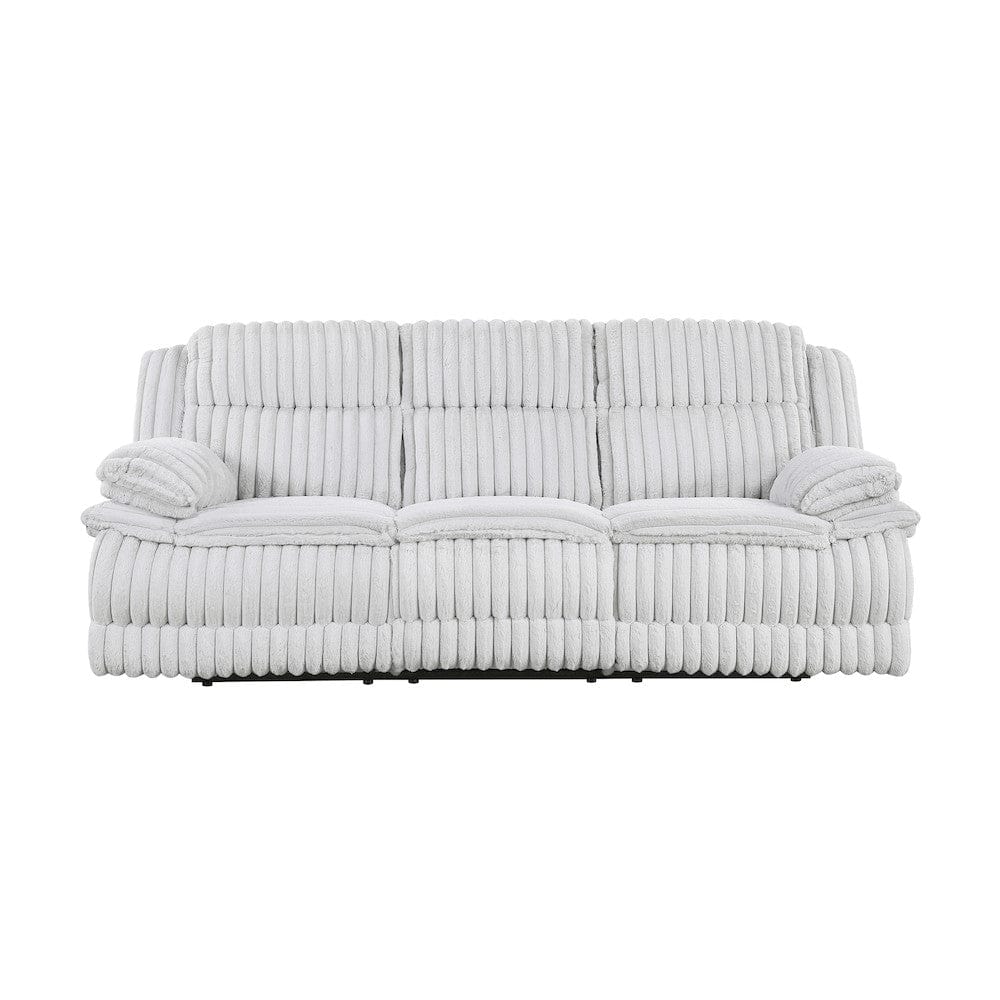 Homelegance  - Goodland Double Reclining Sofa in Gray - 9577GY-3  view 1