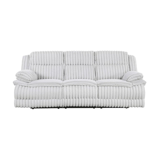 Homelegance  - Goodland Double Reclining Sofa in Gray - 9577GY-3  view 1