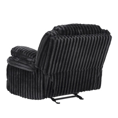 Homelegance  - Goodland Glider Reclining Chair in Black - 9577BK-1  view 6