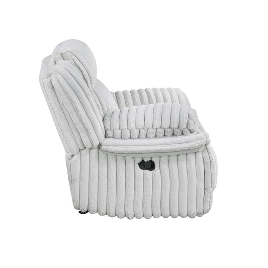 Homelegance  - Goodland Glider Reclining Chair in Gray - 9577GY-1  view 2