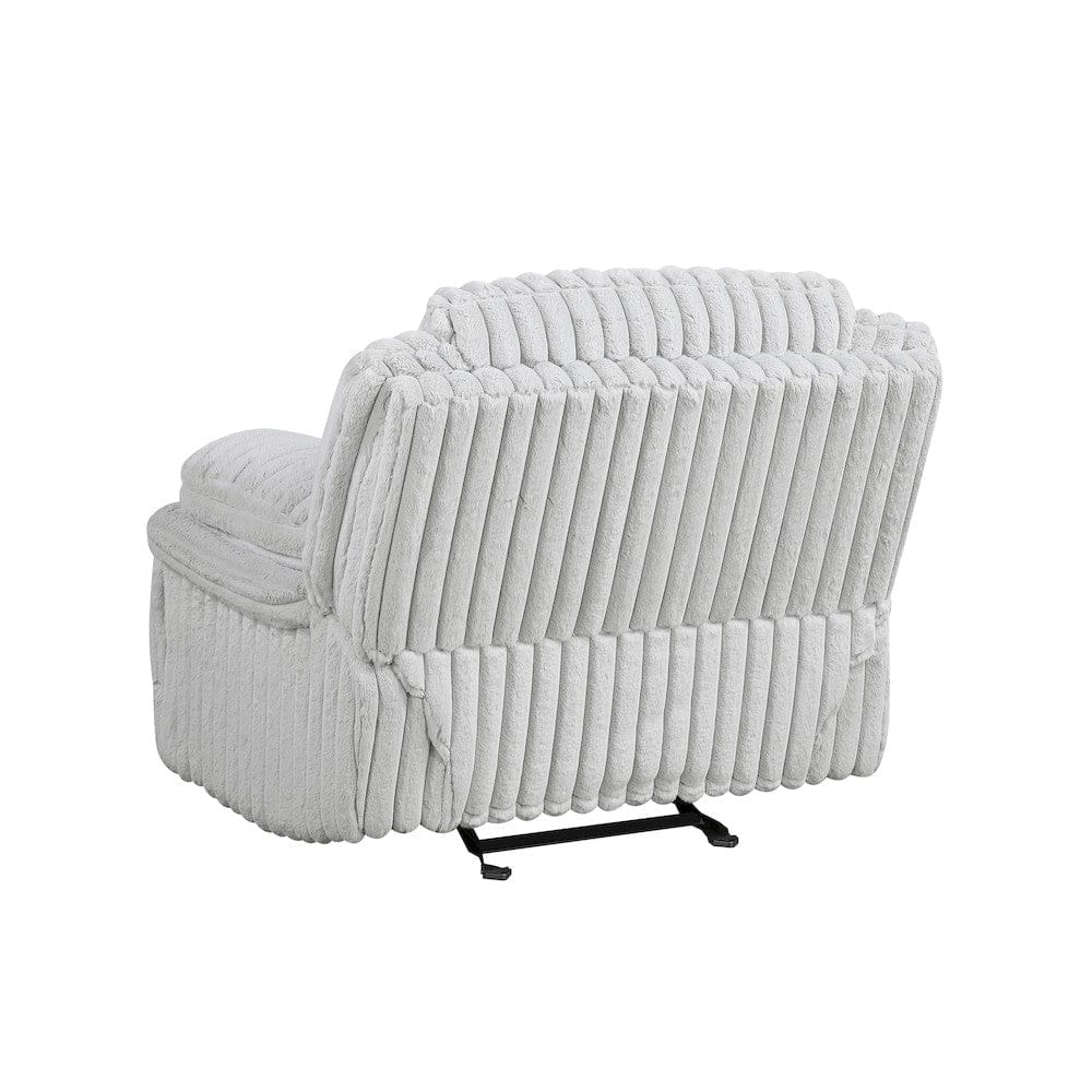 Homelegance  - Goodland Glider Reclining Chair in Gray - 9577GY-1  view 3
