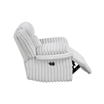 Homelegance  - Goodland Glider Reclining Chair in Gray - 9577GY-1  view 8