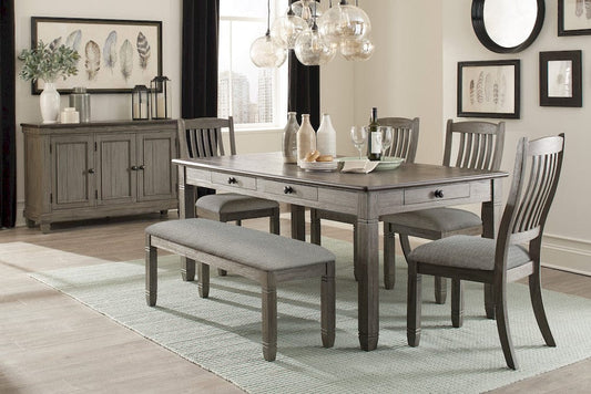 Homelegance  - Granby Bench in Gray - 5627GY-13  view 2
