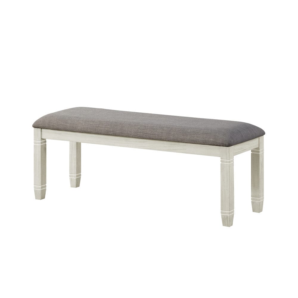 Homelegance  - Granby Bench in White - 5627NW-13  view 3