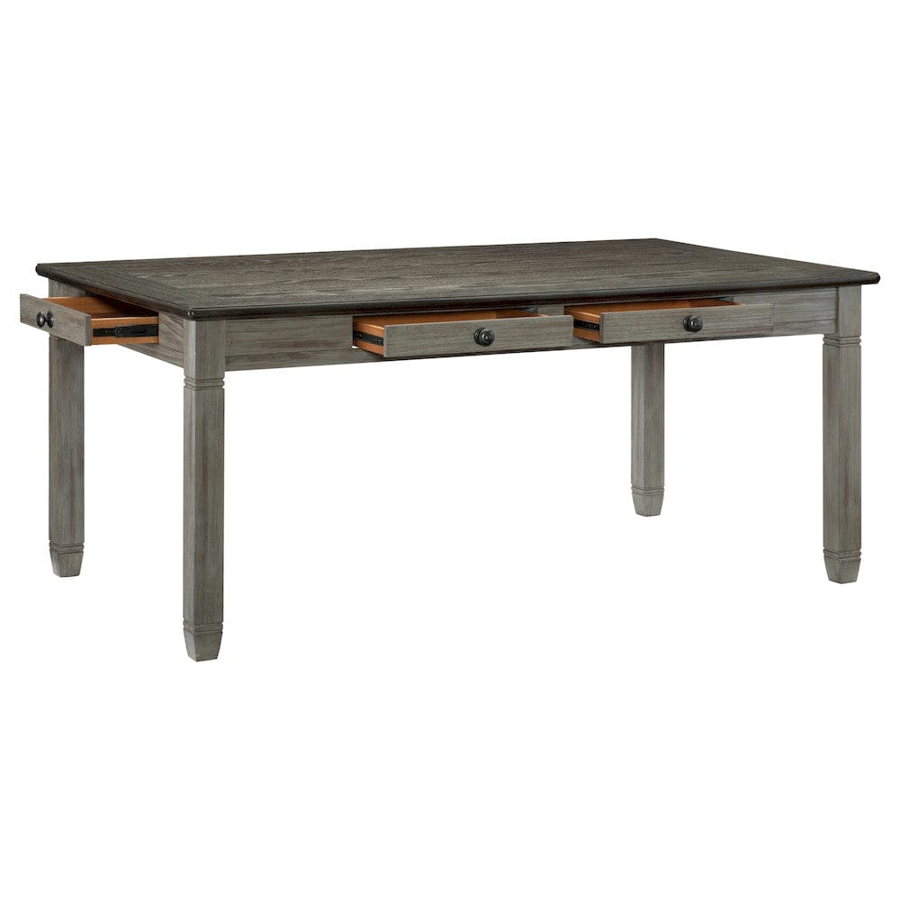 Homelegance  - Granby Dining Table - 5627GY-72  view 6