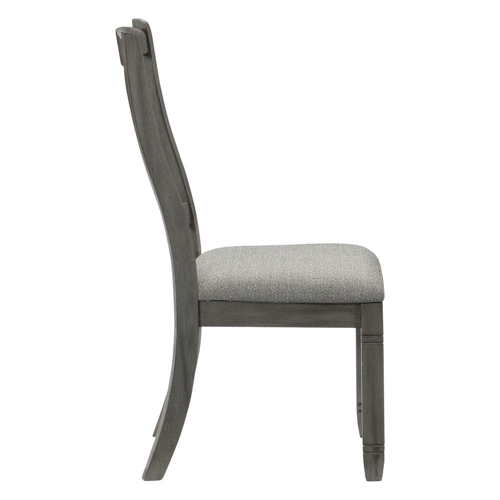 Homelegance  - Granby Side Chair in Gray - 5627GYS  view 4