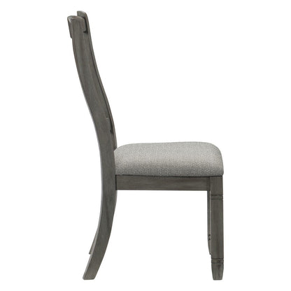 Homelegance  - Granby Side Chair in Gray - 5627GYS  view 4