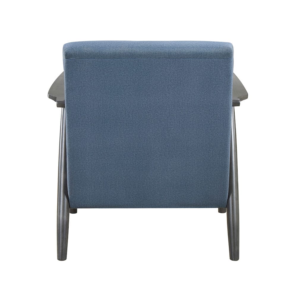 Homelegance  - Greeley Accent Chair in Blue - 1287BU-1  view 5