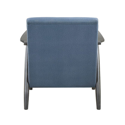 Homelegance  - Greeley Accent Chair in Blue - 1287BU-1  view 5