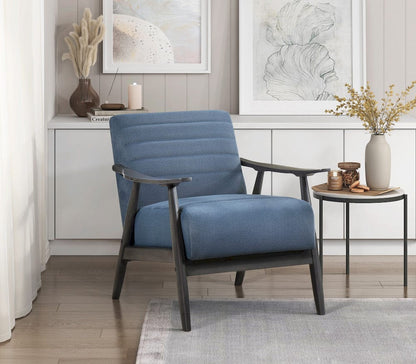 Homelegance  - Greeley Accent Chair in Blue - 1287BU-1  view 7