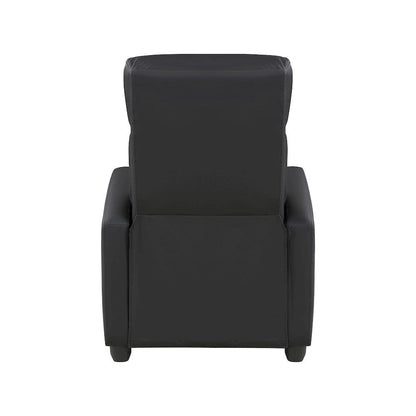 Homelegance  - Greenfield Push Back Reclining Chair in Black - 9420BK-1  view 5
