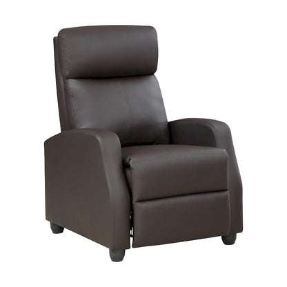 Homelegance  - Greenfield Push Back Reclining Chair in Dark brown - 9420DB-1  view 2