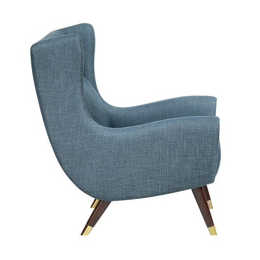 Homelegance  - Greta Accent Chair in Blue - 1098BUE-1  view 2