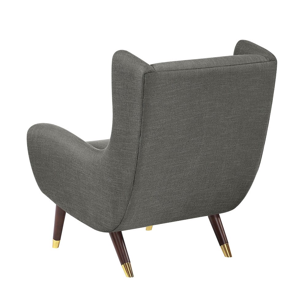 Homelegance  - Greta Accent Chair in Dark gray - 1098DGY-1  view 5