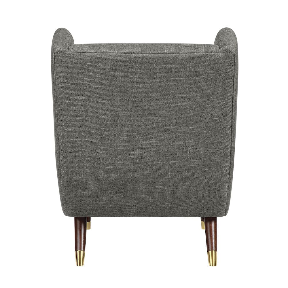 Homelegance  - Greta Accent Chair in Dark gray - 1098DGY-1  view 6