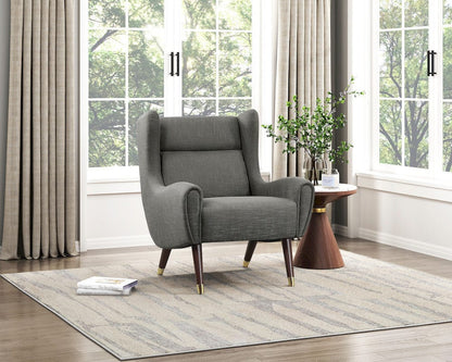 Homelegance  - Greta Accent Chair in Dark gray - 1098DGY-1  view 9