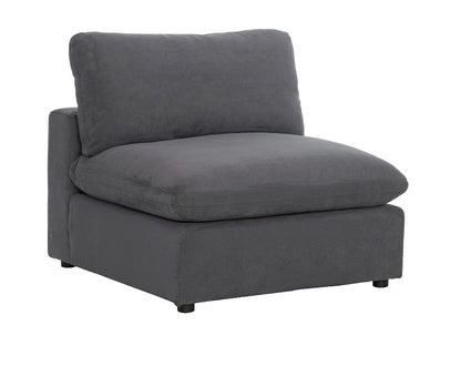 Homelegance  - Guthrie Armless Chair in Gray - 9546GY-AC  view 4