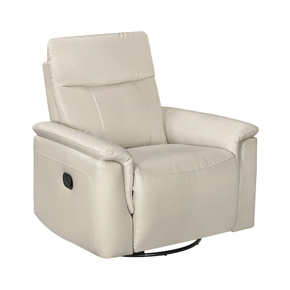 Homelegance  - Hadley Swivel Glider Reclining Chair in Taupe - 9144TP-1  view 1