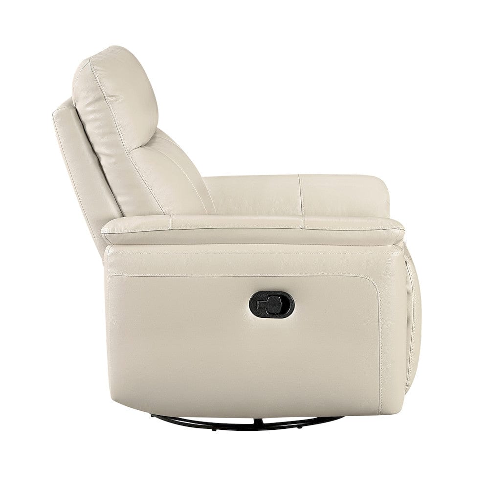 Homelegance  - Hadley Swivel Glider Reclining Chair in Taupe - 9144TP-1  view 2