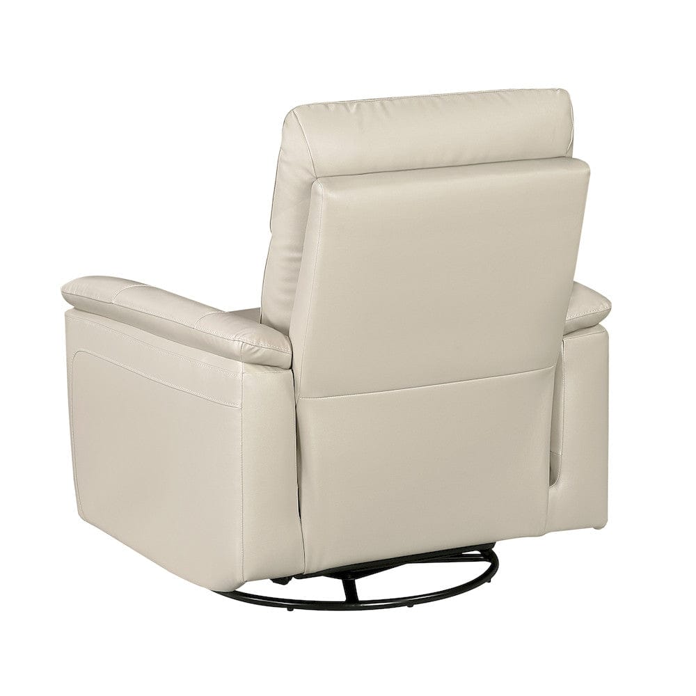 Homelegance  - Hadley Swivel Glider Reclining Chair in Taupe - 9144TP-1  view 3