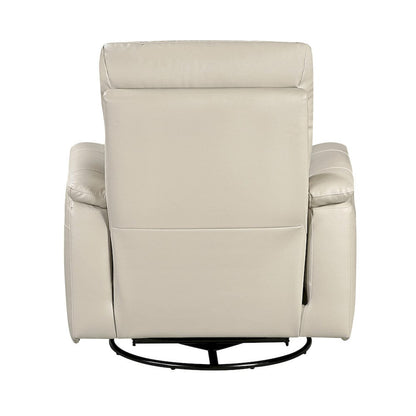 Homelegance  - Hadley Swivel Glider Reclining Chair in Taupe - 9144TP-1  view 4
