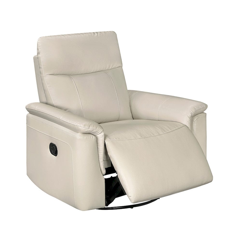 Homelegance  - Hadley Swivel Glider Reclining Chair in Taupe - 9144TP-1  view 5
