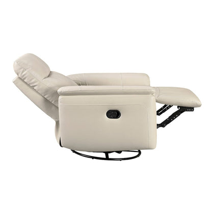 Homelegance  - Hadley Swivel Glider Reclining Chair in Taupe - 9144TP-1  view 6