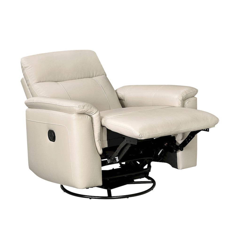 Homelegance  - Hadley Swivel Glider Reclining Chair in Taupe - 9144TP-1  view 8