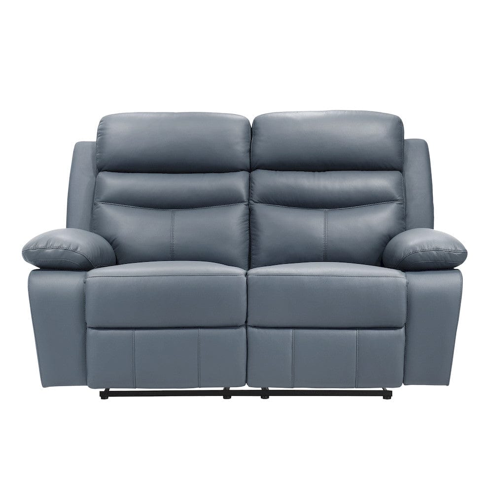 Homelegance  - Hancock Double Reclining Love Seat in Blue - 9628BUE-2  view 6