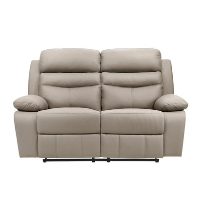 Homelegance  - Hancock Double Reclining Love Seat in Latte - 9628LTE-2  view 1