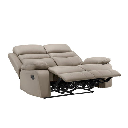 Homelegance  - Hancock Double Reclining Love Seat in Latte - 9628LTE-2  view 4