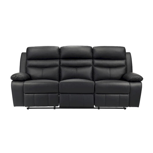 Homelegance  - Hancock Double Reclining Sofa in Black - 9628BLK-3  view 1