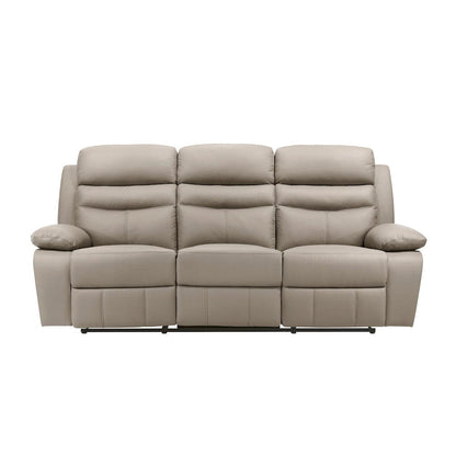 Homelegance  - Hancock Double Reclining Sofa in Latte - 9628LTE-3  view 1