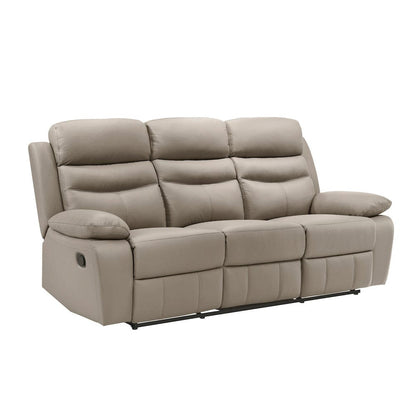 Homelegance  - Hancock Double Reclining Sofa in Latte - 9628LTE-3  view 2
