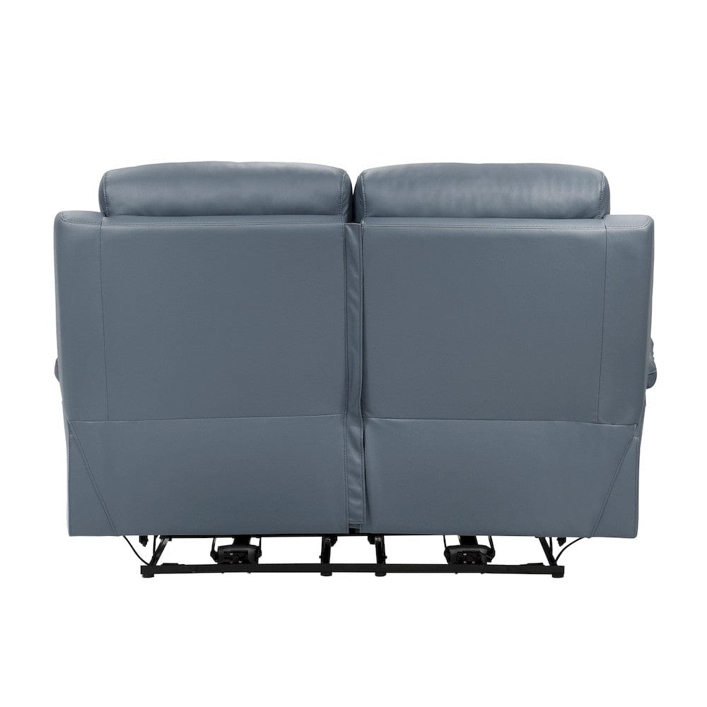 Homelegance  - Hancock Power Double Reclining Love Seat in Blue - 9628BUE-2PW  view 3