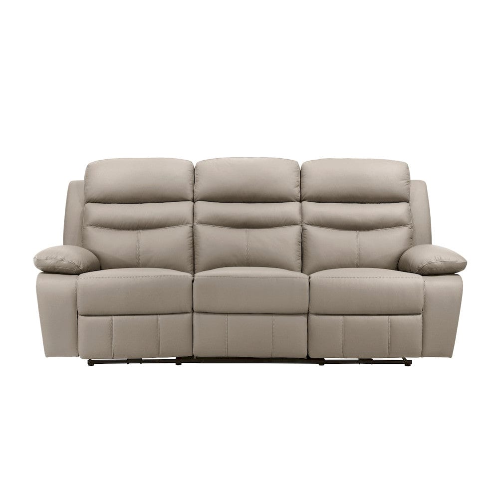 Homelegance  - Hancock Power Double Reclining Sofa in Latte - 9628LTE-3PW  view 1