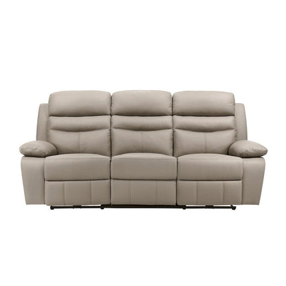 Homelegance  - Hancock Power Double Reclining Sofa in Latte - 9628LTE-3PW  view 1