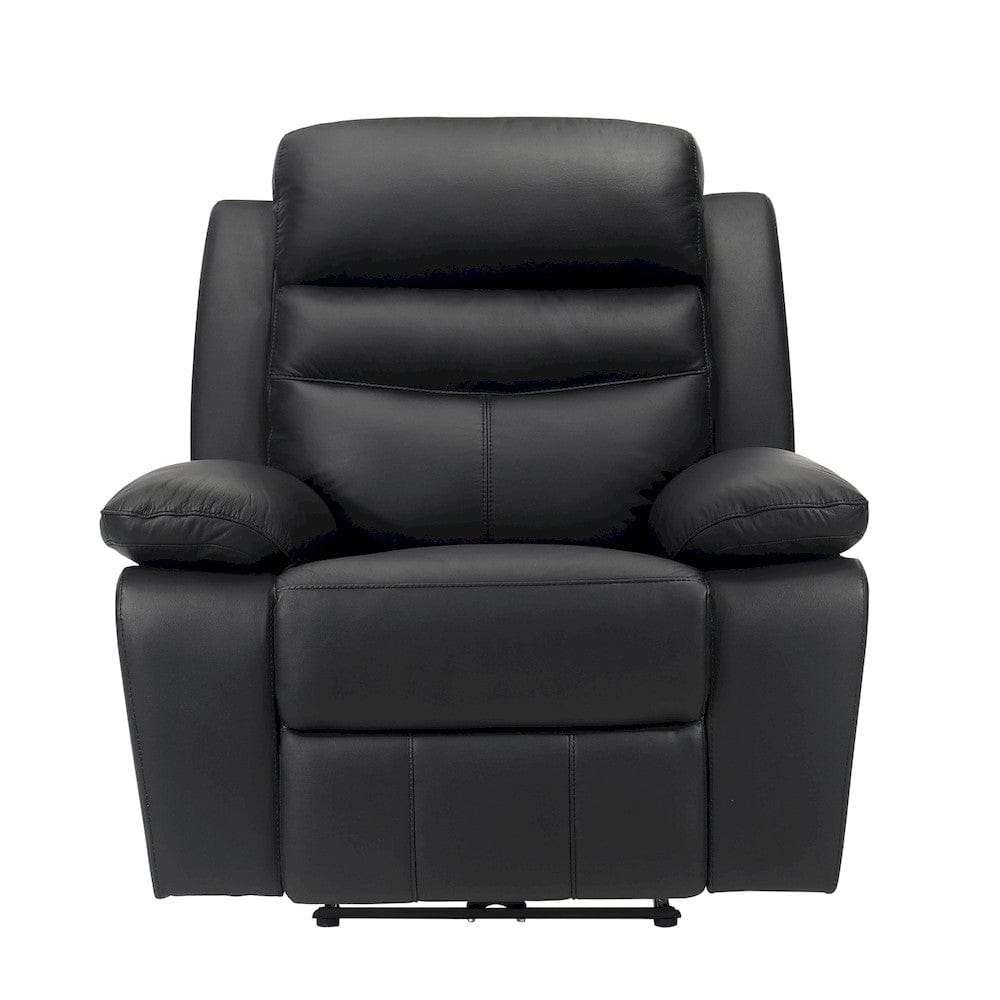 Homelegance  - Hancock Power Reclining Chair in Black - 9628BLK-1PW  view 4