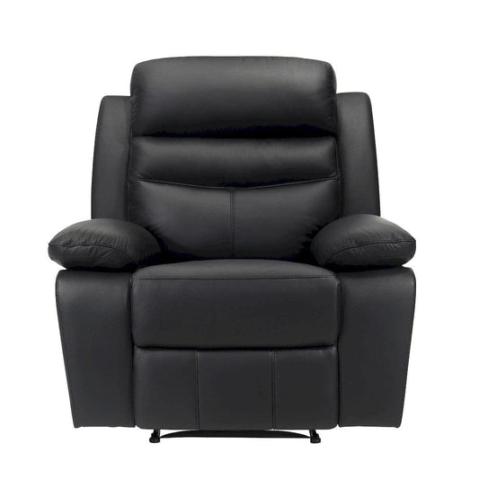 Homelegance  - Hancock Reclining Chair in Black - 9628BLK-1  view 1
