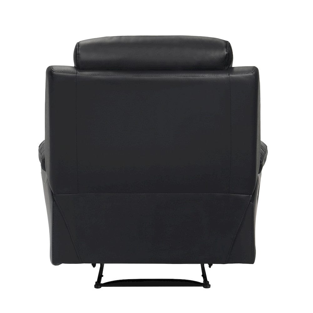 Homelegance  - Hancock Reclining Chair in Black - 9628BLK-1  view 4