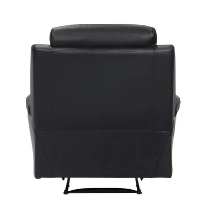 Homelegance  - Hancock Reclining Chair in Black - 9628BLK-1  view 4