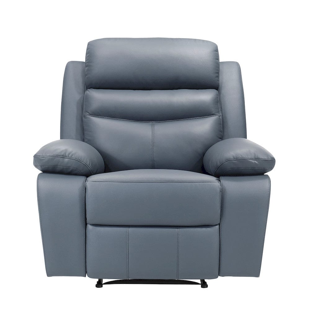 Homelegance  - Hancock Reclining Chair in Blue - 9628BUE-1  view 1