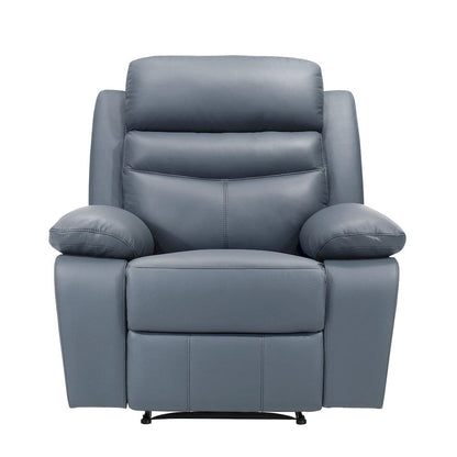 Homelegance  - Hancock Reclining Chair in Blue - 9628BUE-1  view 1