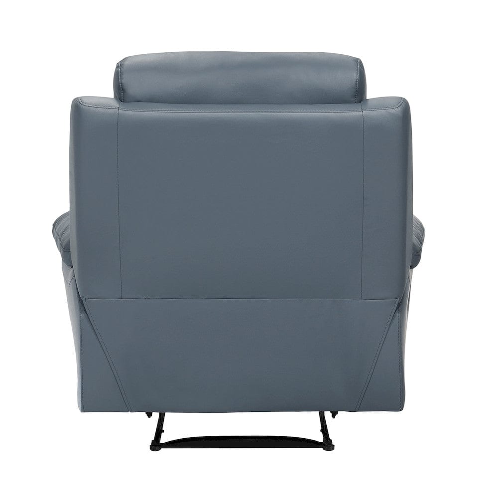 Homelegance  - Hancock Reclining Chair in Blue - 9628BUE-1  view 4