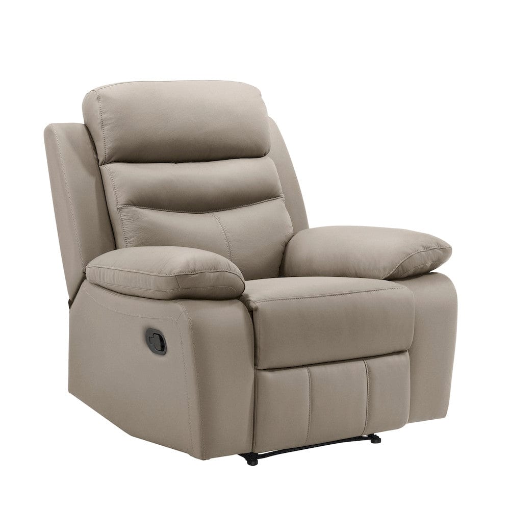 Homelegance  - Hancock Reclining Chair in Latte - 9628LTE-1  view 2