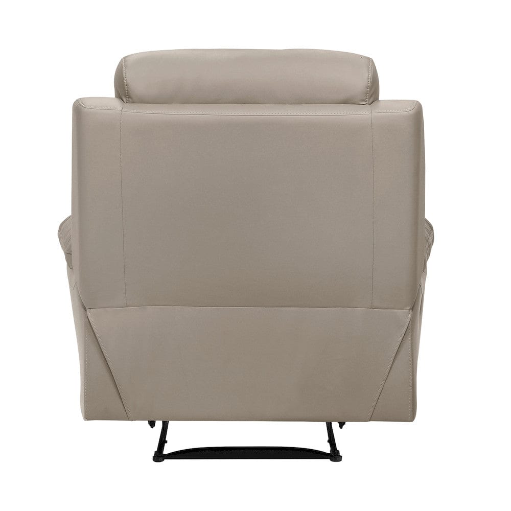 Homelegance  - Hancock Reclining Chair in Latte - 9628LTE-1  view 4