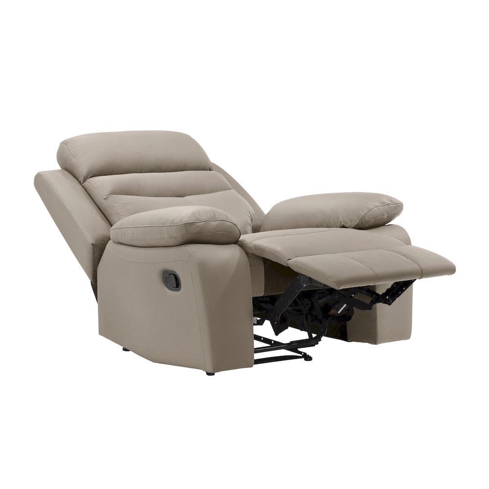 Homelegance  - Hancock Reclining Chair in Latte - 9628LTE-1  view 5