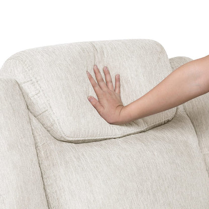 Homelegance  - Harriette Double Reclining Love Seat W/ Center Console in Beige - 9703BE-2  view 7