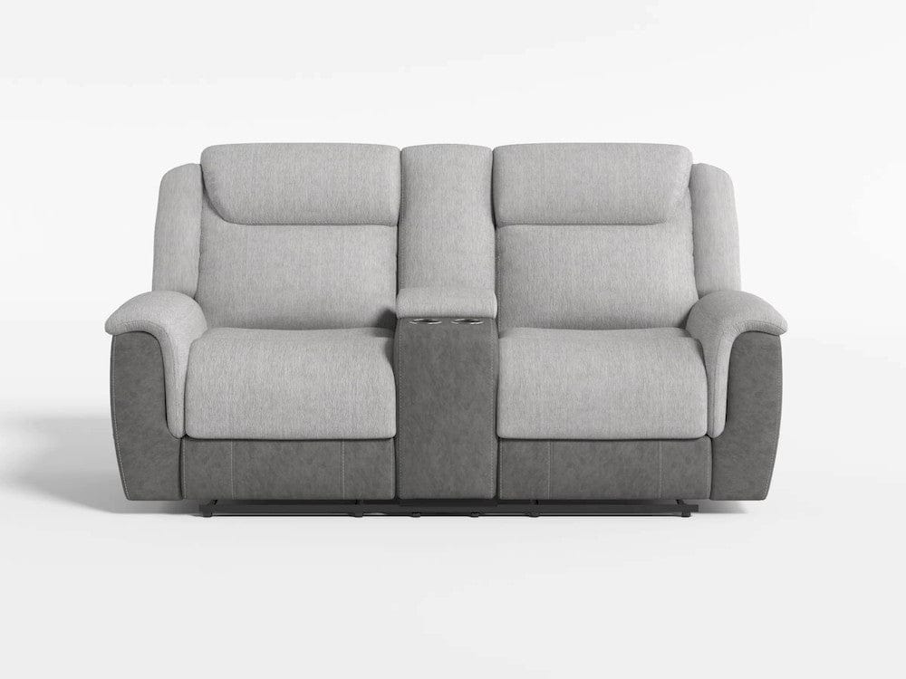 Homelegance  - Harriette Double Reclining Love Seat W/ Center Console in Beige - 9703BE-2  view 9
