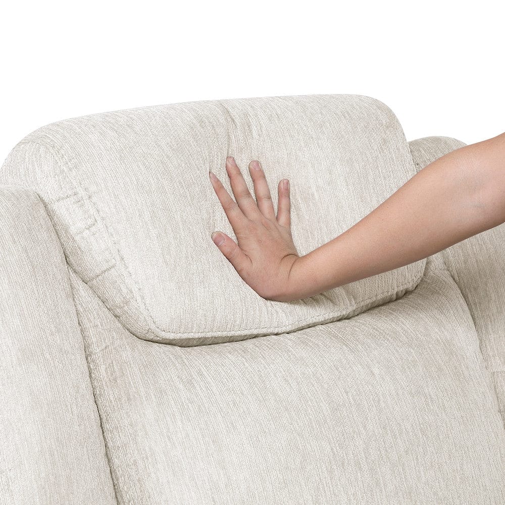 Homelegance  - Harriette Double Reclining Sofa in Beige - 9703BE-3  view 6